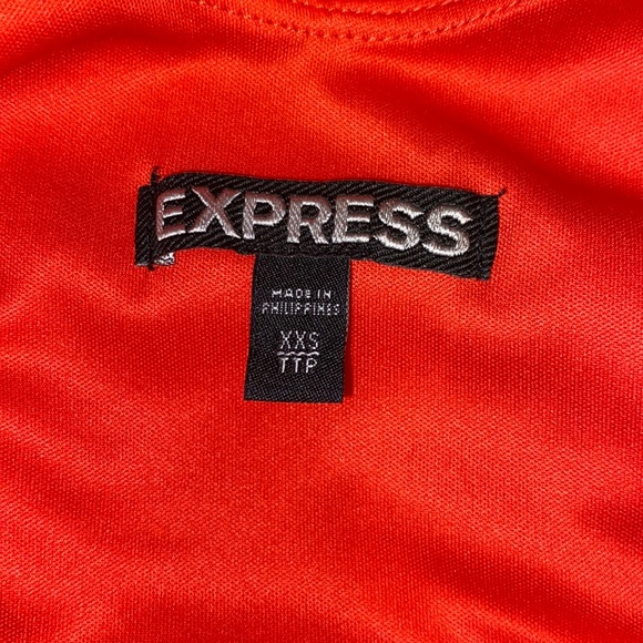 Express Cold Shoulder Ruffle Dress - Picture 4 of 4